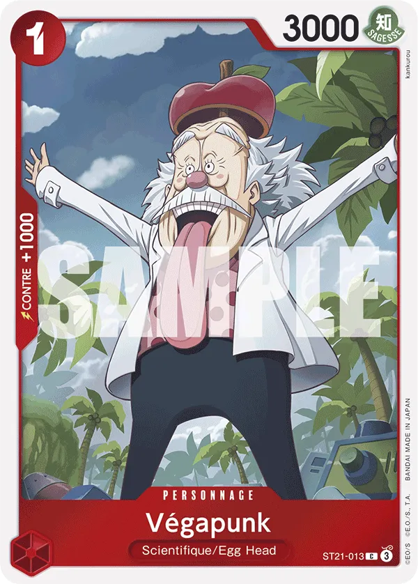Carte One Piece ST21-013 Végapunk V1 | LorenZone