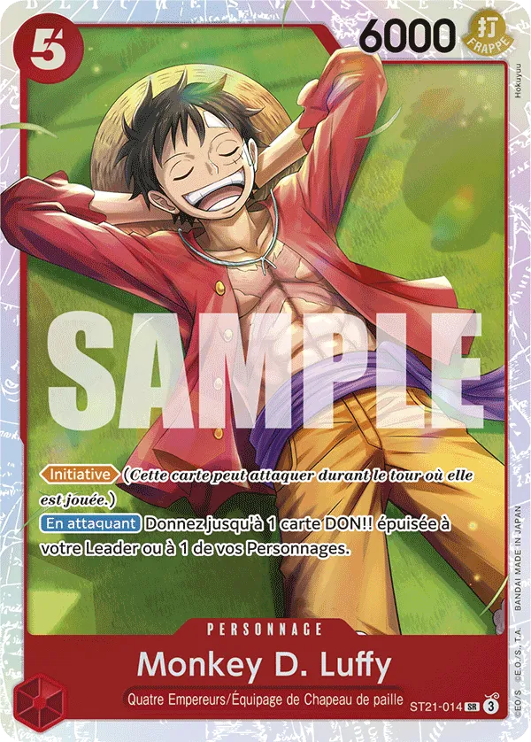 Carte One Piece ST21-014 Monkey D. Luffy V1 | LorenZone