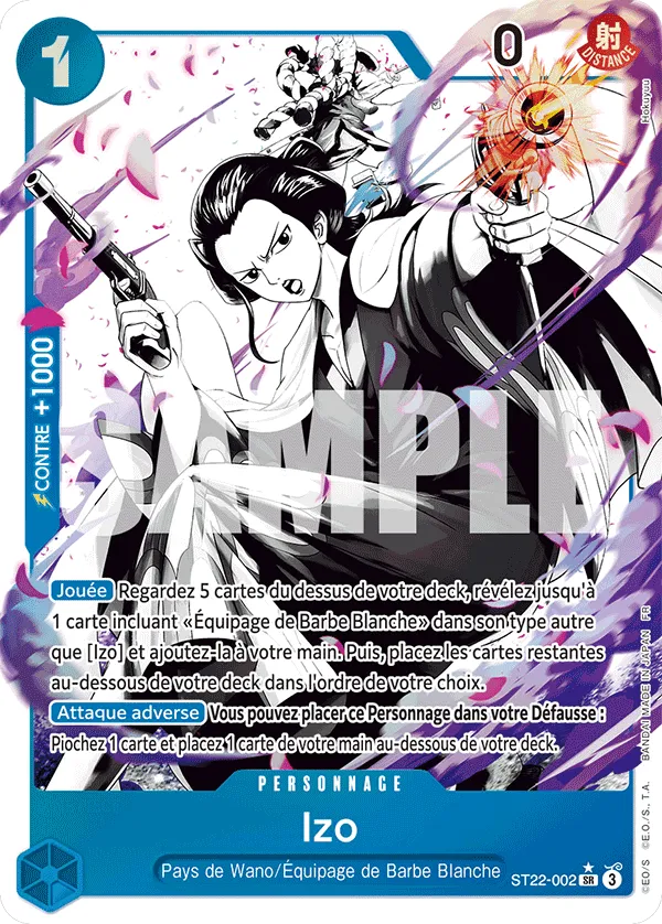 Carte One Piece ST22-002 Izo V2 | LorenZone