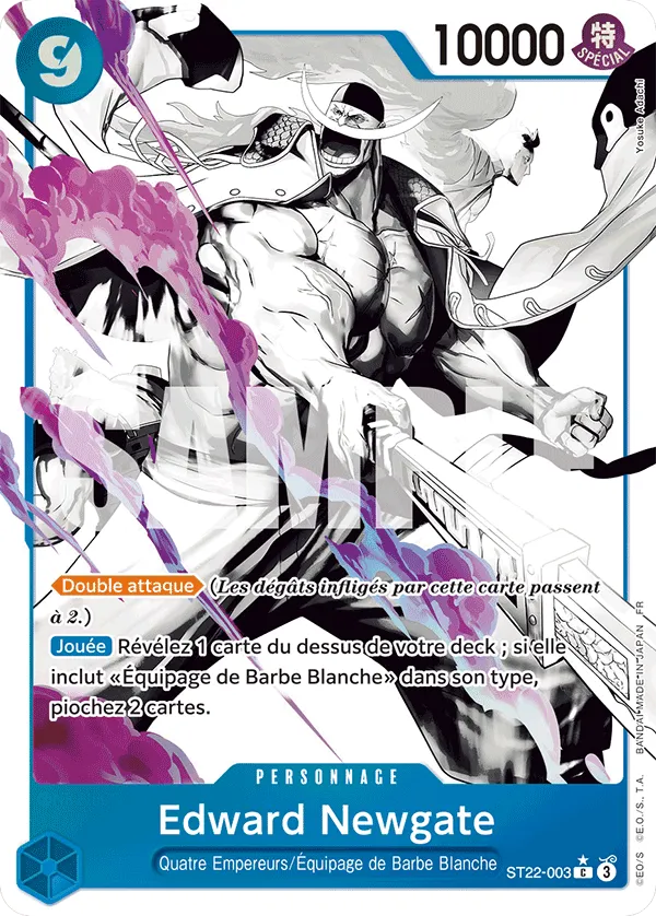 Carte One Piece ST22-003 Edward Newgate V2 | LorenZone