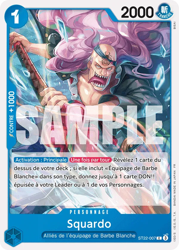 Carte One Piece ST22-007 Squardo V1 | LorenZone