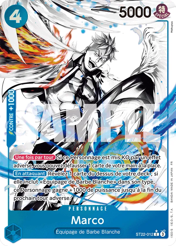 Carte One Piece ST22-012 Marco V2 | LorenZone