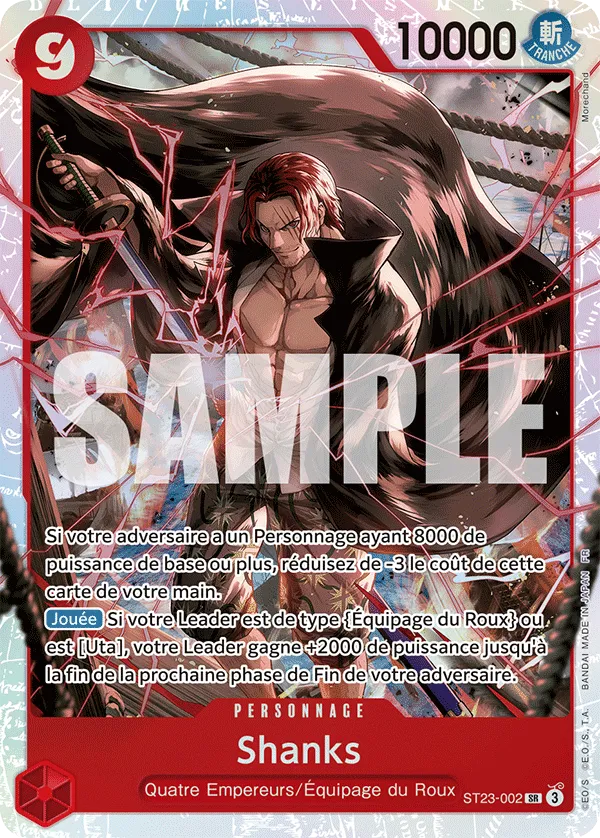 Carte One Piece ST23-002 Shanks | LorenZone