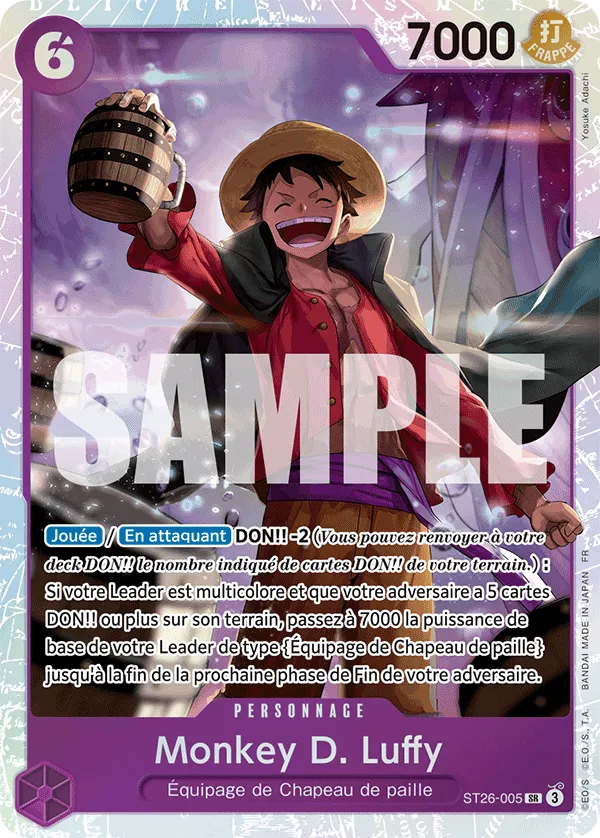 Carte One Piece ST26-005 Monkey D. Luffy | LorenZone