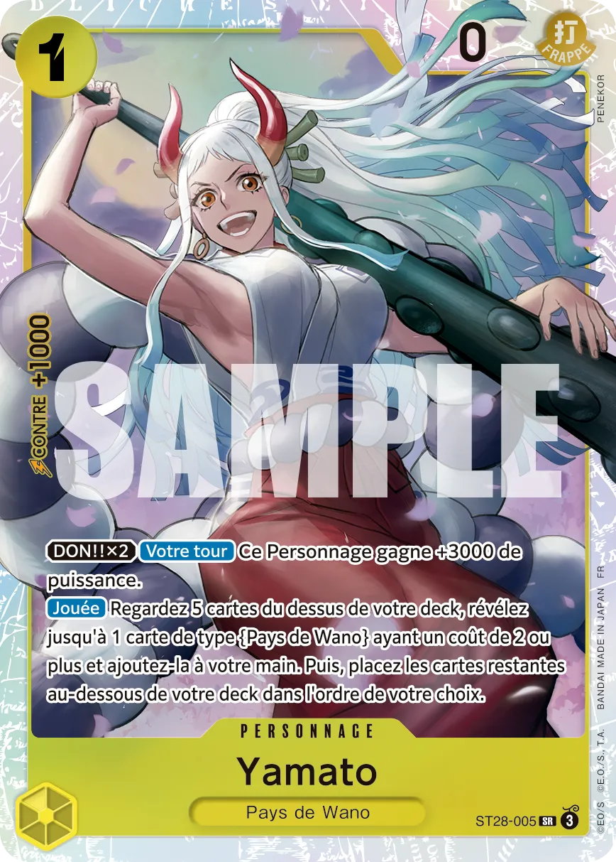 Carte One Piece ST28-005 Yamato | LorenZone