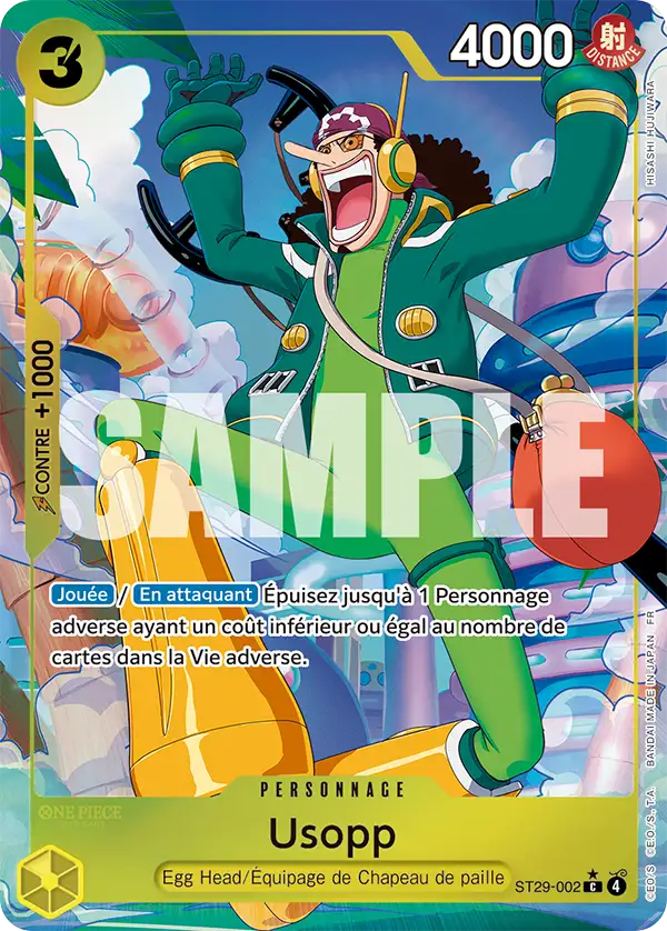 Carte One Piece ST29-002 Usopp V2 | LorenZone