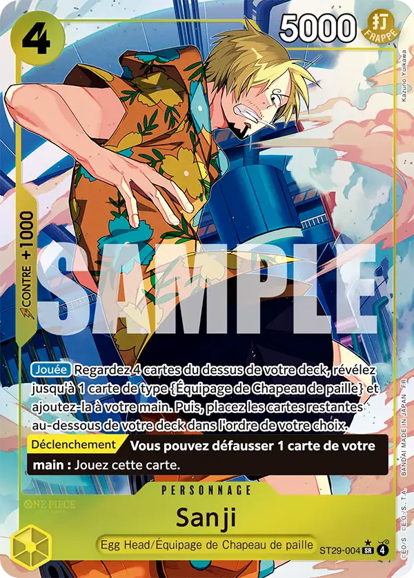Carte One Piece ST29-004 Sanji V2 | LorenZone