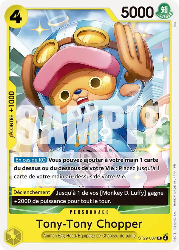 Carte One Piece ST29-007 Tony-Tony Chopper V1 | LorenZone