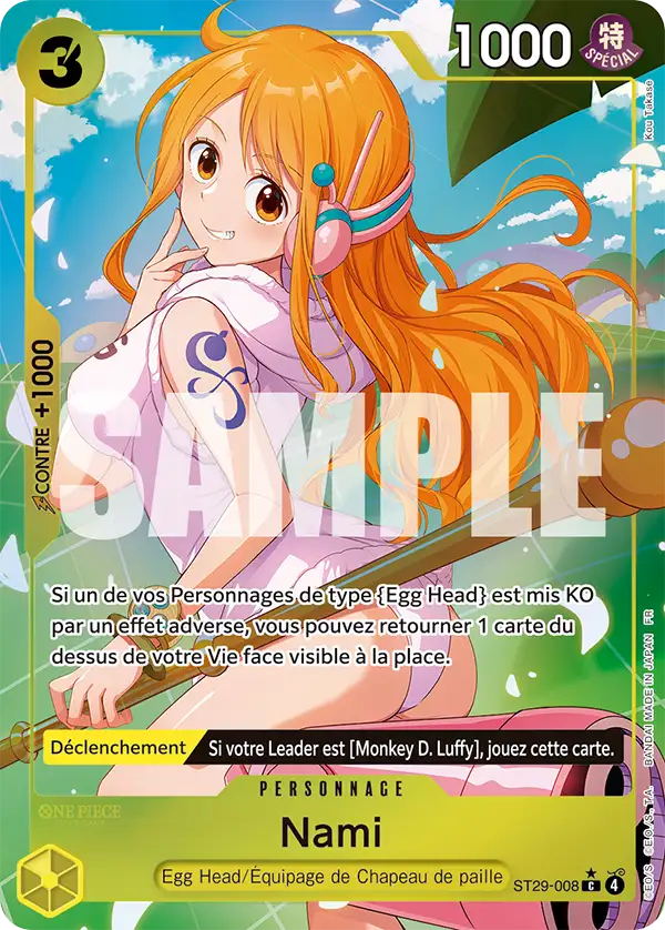 Carte One Piece ST29-008 Nami V2 | LorenZone