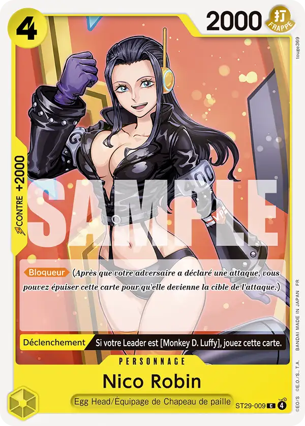 Carte One Piece ST29-009 Nico Robin V1 | LorenZone