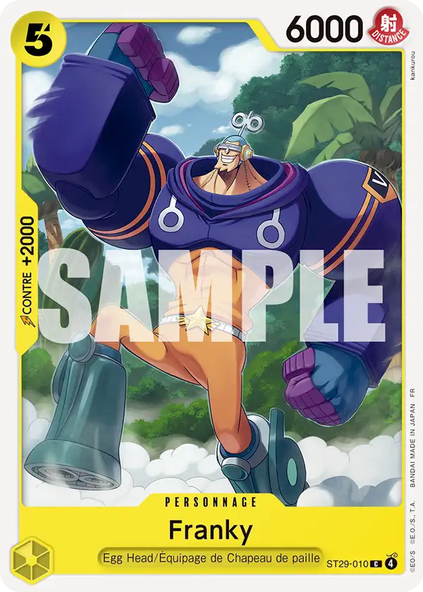 Carte One Piece ST29-010 Franky V1 | LorenZone
