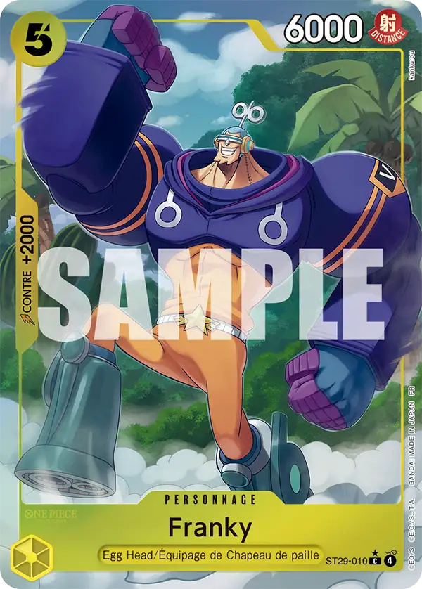 Carte One Piece ST29-010 Franky V2 | LorenZone
