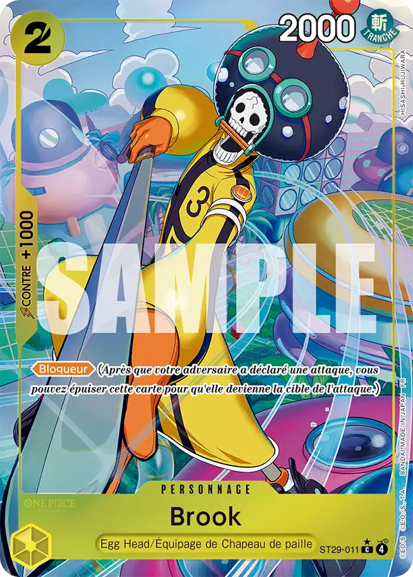 Carte One Piece ST29-011 Brook V2 | LorenZone