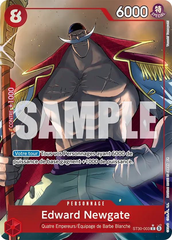 Carte One Piece ST30-003 Edward Newgate V2 | LorenZone