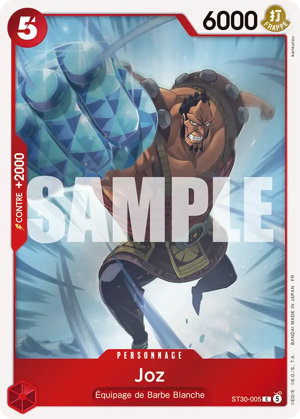 Carte One Piece ST30-005 Joz V1 | LorenZone