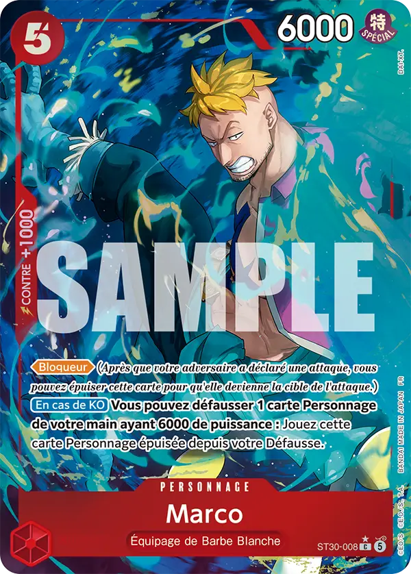 Carte One Piece ST30-008 Marco V2 | LorenZone