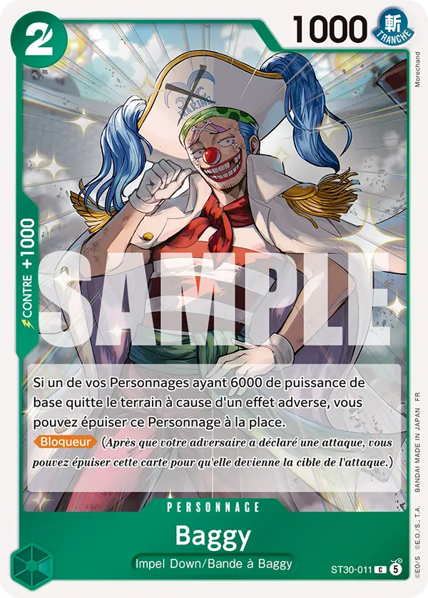 Carte One Piece ST30-011 Baggy V1 | LorenZone