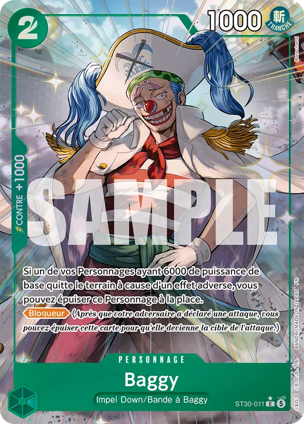 Carte One Piece ST30-011 Baggy V2 | LorenZone