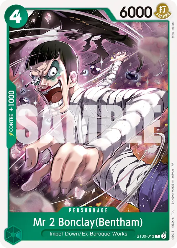 Carte One Piece ST30-013 Mr 2 Bonclay(Bentham) V1 | LorenZone