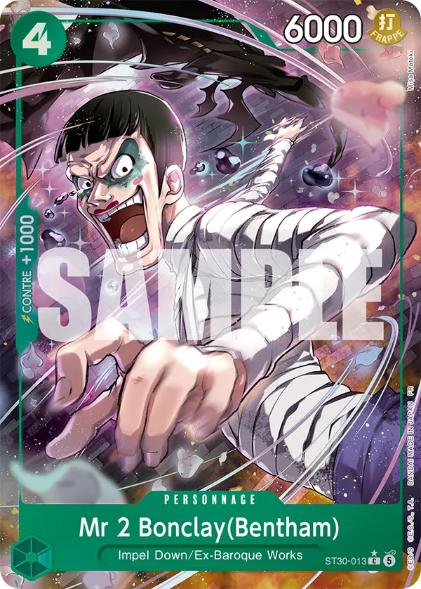Carte One Piece ST30-013 Mr 2 Bonclay(Bentham) V2 | LorenZone