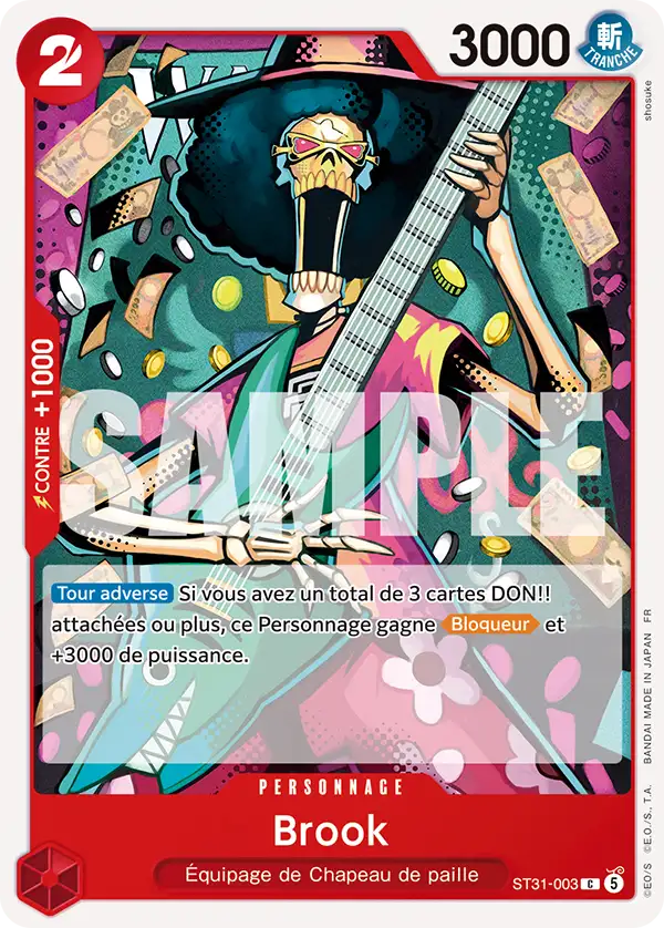 Carte One Piece ST31-003 Brook | LorenZone