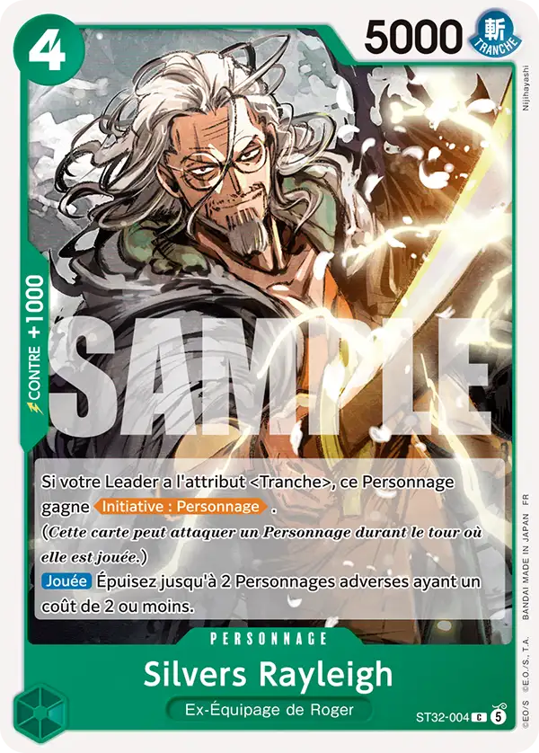 Carte One Piece ST32-004 Silvers Rayleigh | LorenZone