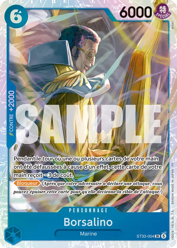 Carte One Piece ST33-004 Borsalino | LorenZone