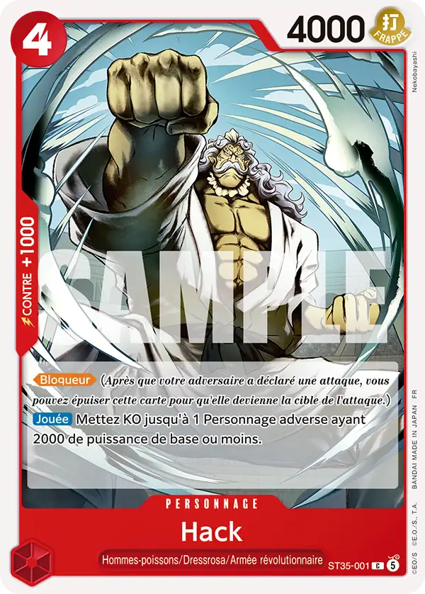 Carte One Piece ST35-001 Hack | LorenZone