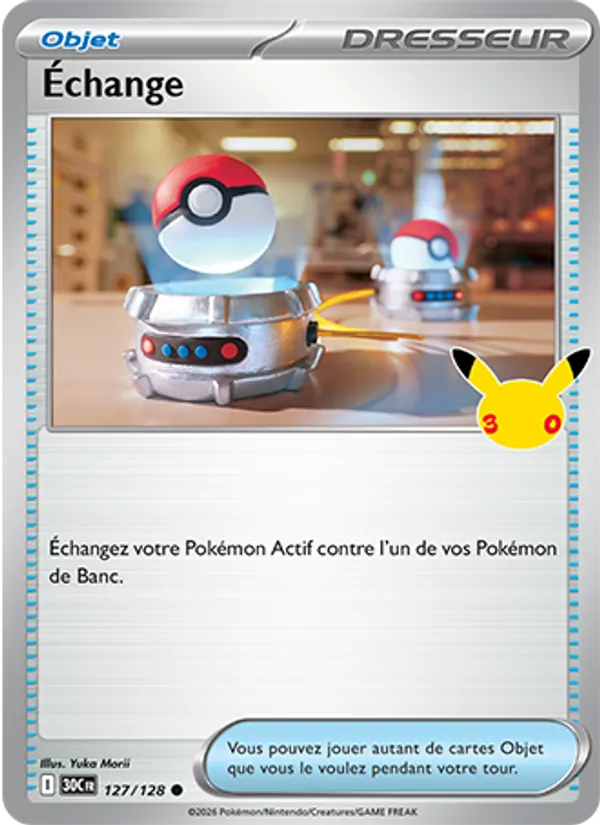 Carte Pokemon 127/128 Échange | LorenZone