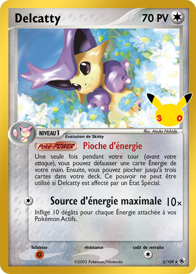 Carte Pokemon CC02 Delcatty Collection Classique 5/109 | LorenZone