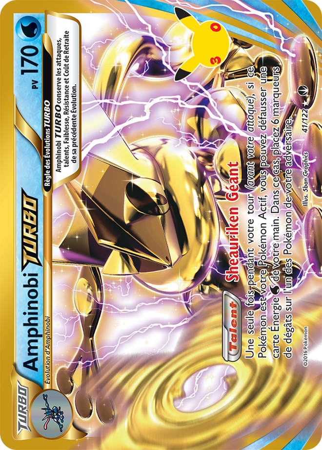 Carte Pokemon CC09 Amphinobi TURBO Collection Classique 41/122 | LorenZone