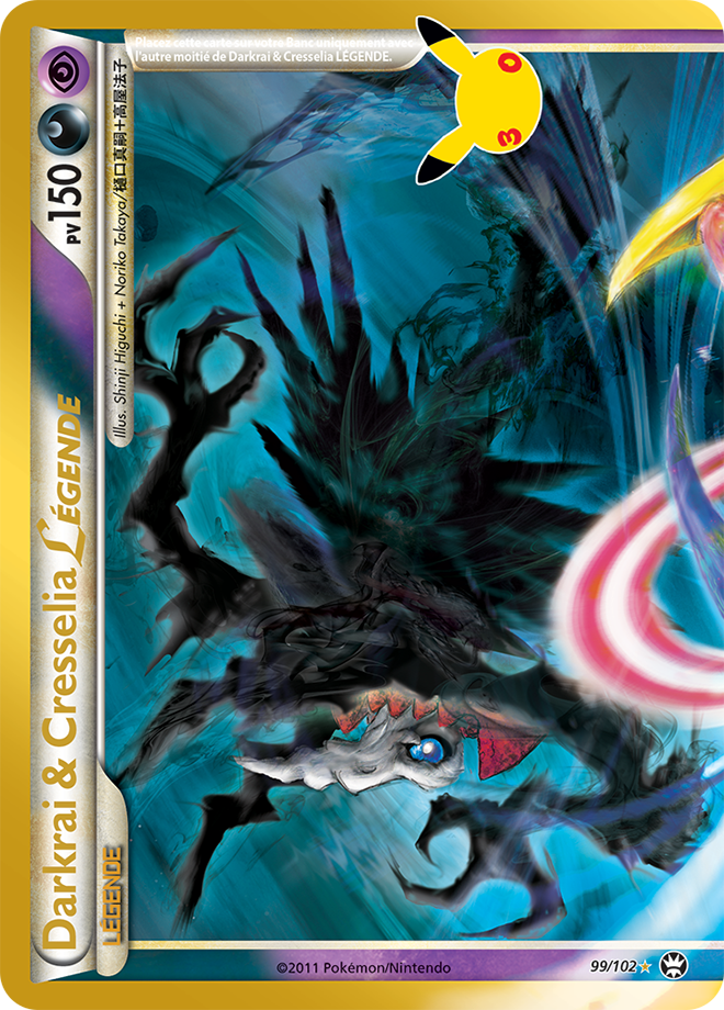 Carte Pokemon CC19 Darkrai & Cresselia LÉGENDE Collection Classique 99/102 | LorenZone