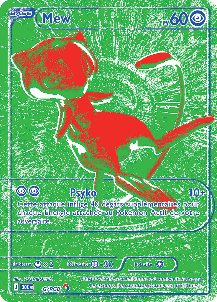 Carte Pokemon G/RGB Mew RGB Rare | LorenZone