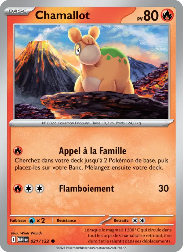 Carte Pokemon 021/132 Chamallot Reverse | LorenZone