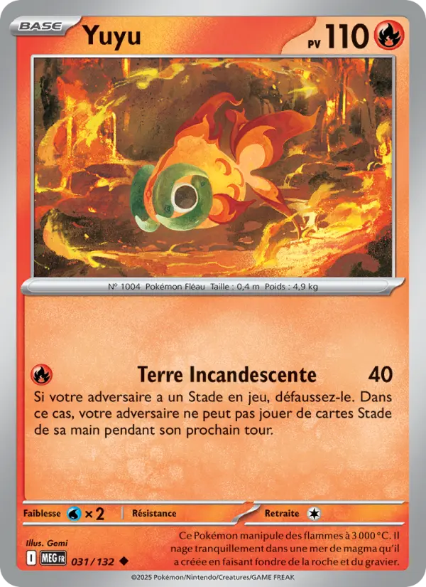 Carte Pokemon 031/132 Yuyu Reverse | LorenZone