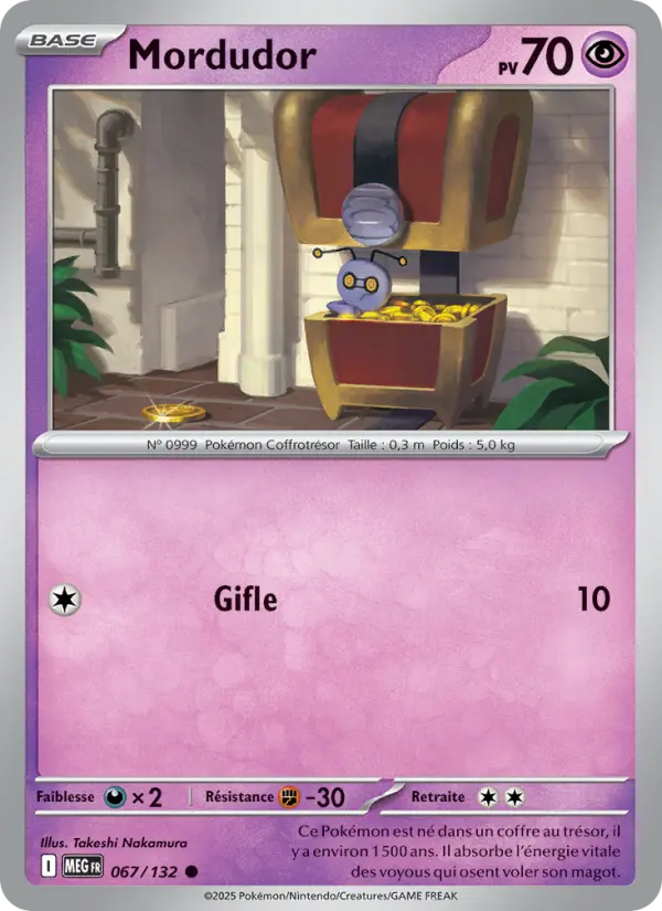 Carte Pokemon 067/132 Mordudor Reverse | LorenZone
