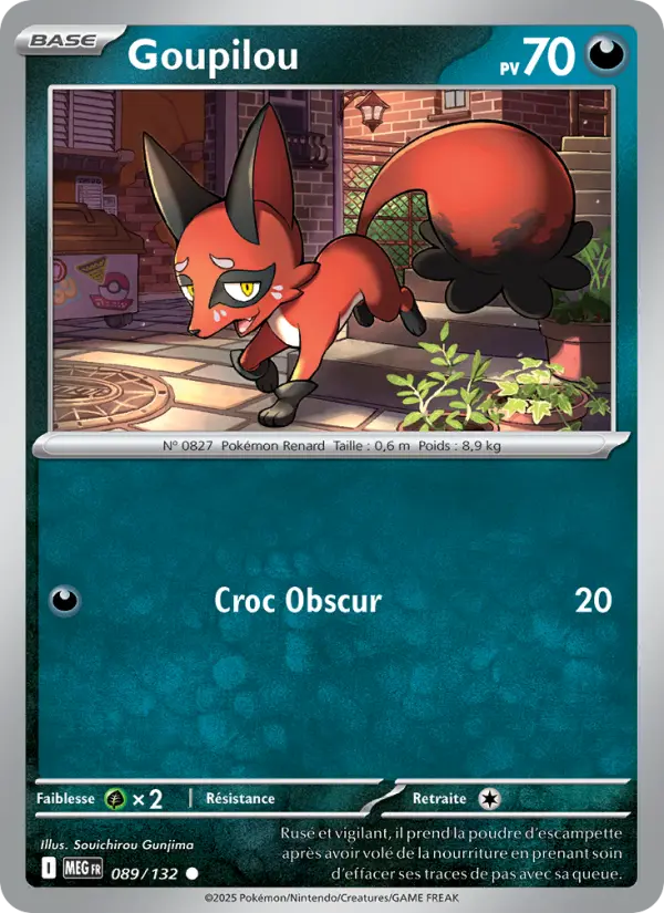 Carte Pokemon 089/132 Goupilou Reverse | LorenZone