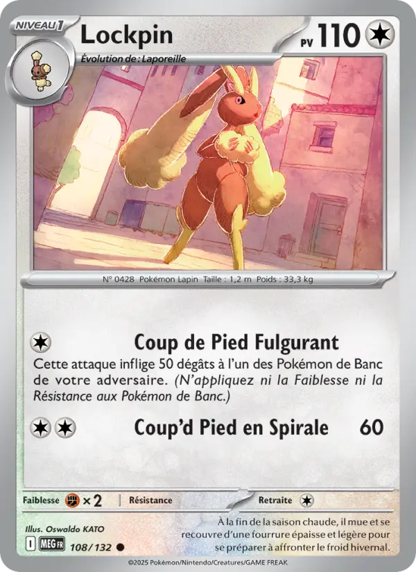 Carte Pokemon 108/132 Lockpin Reverse | LorenZone