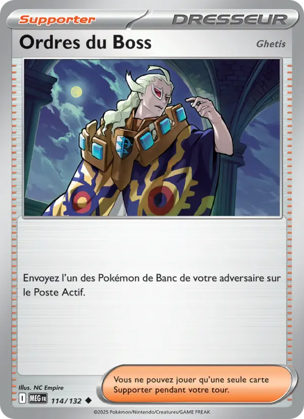 Carte Pokemon 114/132 Ordres du Boss Reverse | LorenZone