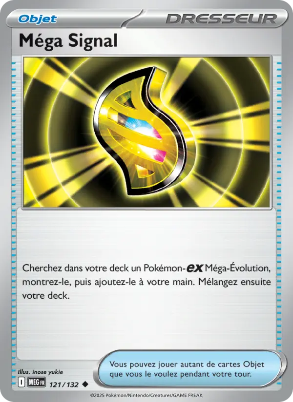 Carte Pokemon 121/132 Méga Signal Reverse | LorenZone