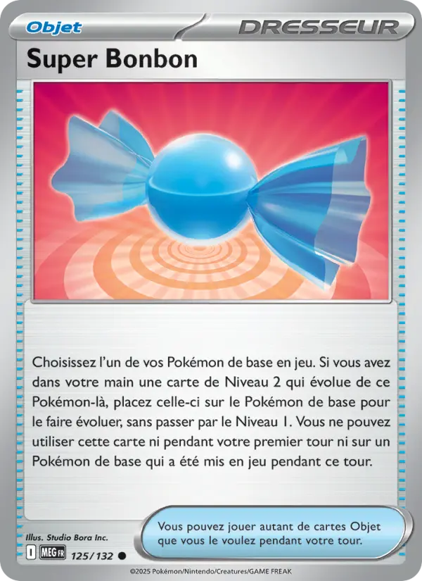 Carte Pokemon 125/132 Super Bonbon Reverse | LorenZone