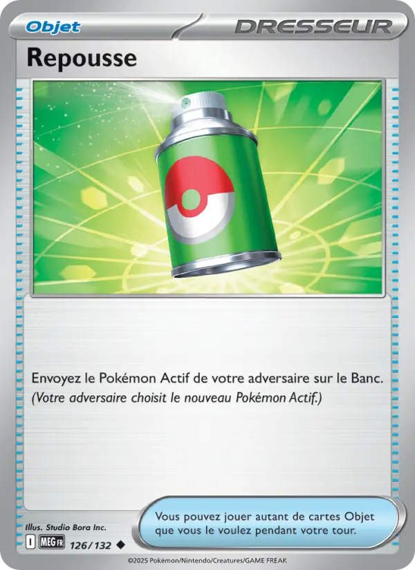Carte Pokemon 126/132 Repousse Reverse | LorenZone