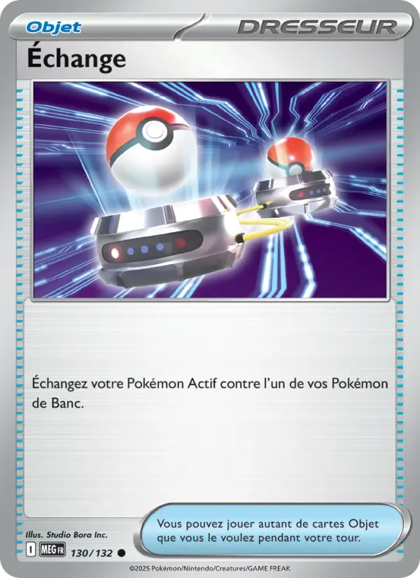 Carte Pokemon 130/132 Échange Reverse | LorenZone