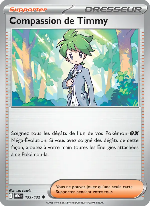 Carte Pokemon 132/132 Compassion de Timmy Reverse | LorenZone