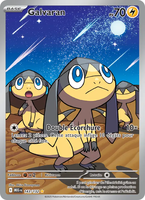 Carte Pokemon 143/132 Galvaran Illustration Rare | LorenZone