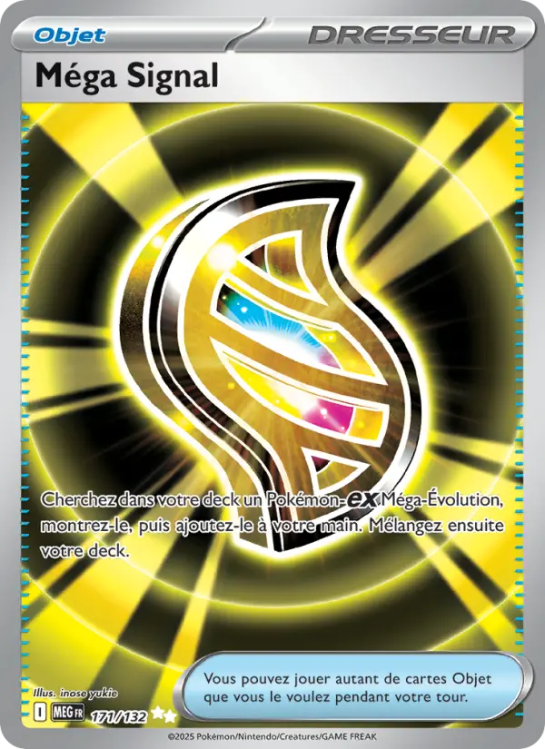 Carte Pokemon 171/132 Méga Signal Holo | LorenZone