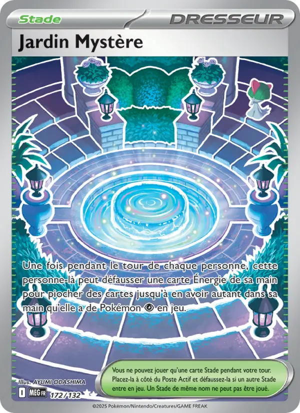 Carte Pokemon 172/132 Jardin Mystère Holo | LorenZone