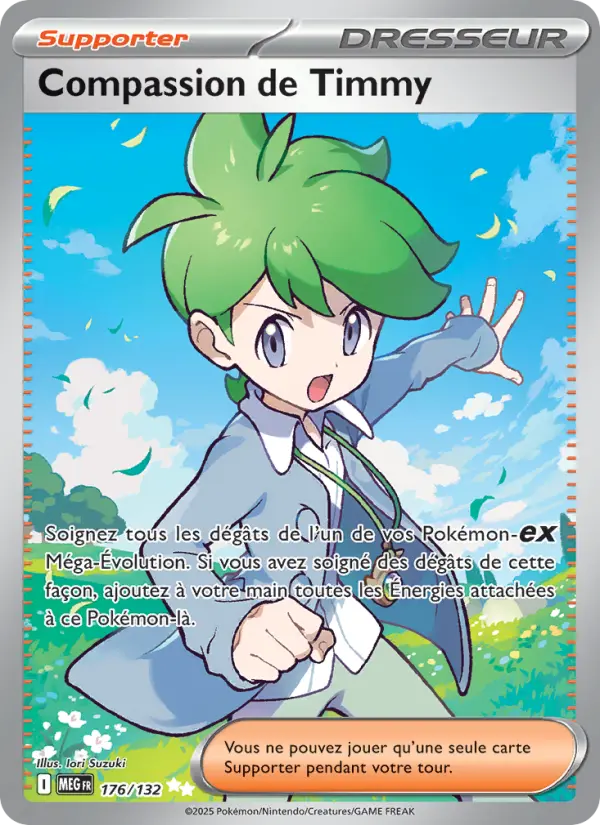 Carte Pokemon 176/132 Compassion de Timmy Holo | LorenZone