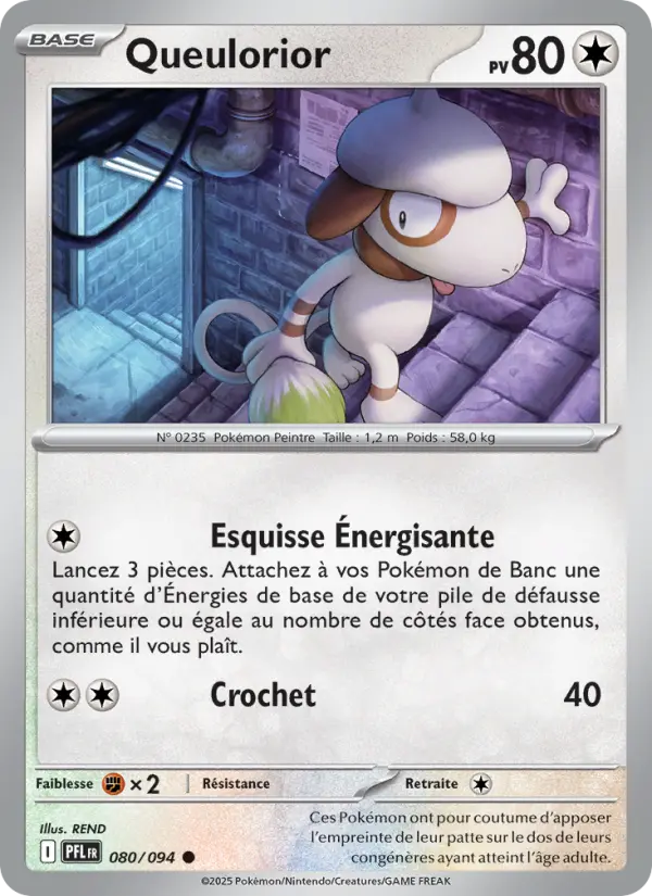 Carte Pokemon 080/094 Queulorior Reverse | LorenZone