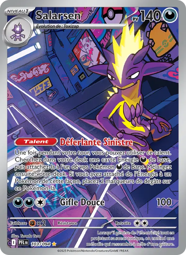 Carte Pokemon 103/094 Salarsen Illustration Rare | LorenZone